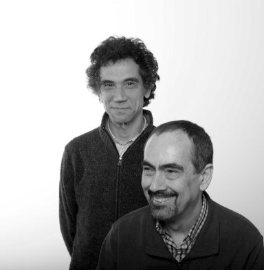 Fotografía de los compositores en el CD de 2013